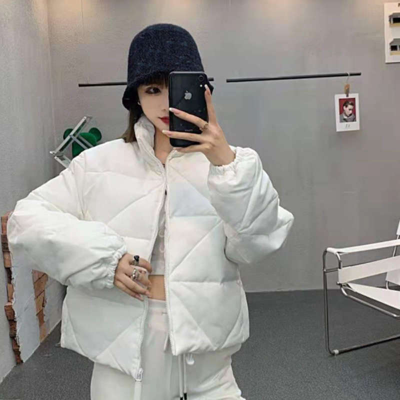 Designers Women Winter Coats Diamond-shaped Short Letter Printing Solid Colors Warm Stand-up Collar Down Jackets Size -L, Make up for price
Designers Women Winter Coats Diamond-shaped Short Letter Printing Solid Colors Warm Stand-up Collar Down Jackets Size -L, Make up for price