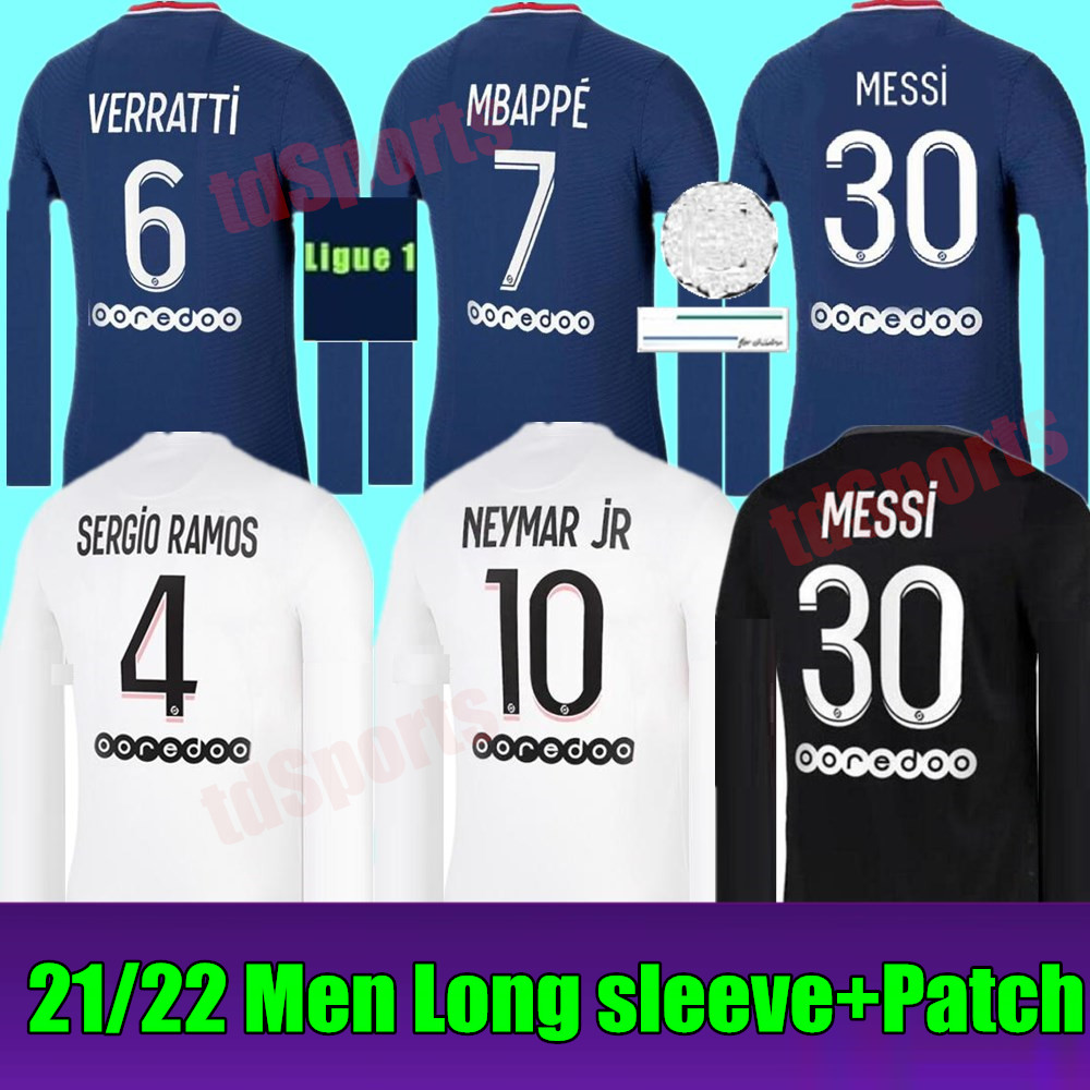 Long sleeve KEAN soccer jersey 21 22 psgs Maillots de football shirts home away 3rd 2021 2022 MESSI SERGIO RAMOS Men uniforms enfants maillot foot, 3rd+champion patch
Long sleeve KEAN soccer jersey 21 22 psgs Maillots de football shirts home away 3rd 2021 2022 MESSI SERGIO RAMOS Men uniforms enfants maillot foot, 3rd+champion patch