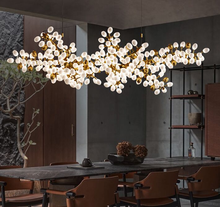 Modern light luxury restaurant chandelier villa living room crystal light art decoration sales department bar lamp
Modern light luxury restaurant chandelier villa living room crystal light art decoration sales department bar lamp