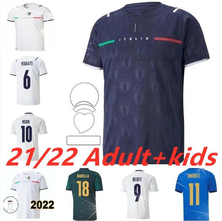 adult kids Italy soccer jerseys INSIGNE Renaissance 21 22 football shirt set CHIELLINI BONUCCI BERNARDESCHI BELOTTI BARELLA VERRATTI JORGINHO SENSI, Black;yellow
adult kids Italy soccer jerseys INSIGNE Renaissance 21 22 football shirt set CHIELLINI BONUCCI BERNARDESCHI BELOTTI BARELLA VERRATTI JORGINHO SENSI, Black;yellow