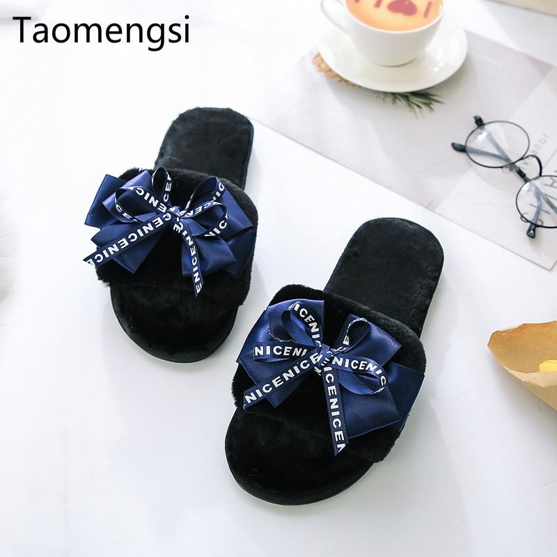 Slippers Taomengsi Butterfly Hair Slippers, Winter Indoor Flat Bottomed Anti Slip Toe Black SIZE 35-40
Slippers Taomengsi Butterfly Hair Slippers, Winter Indoor Flat Bottomed Anti Slip Toe Black SIZE 35-40