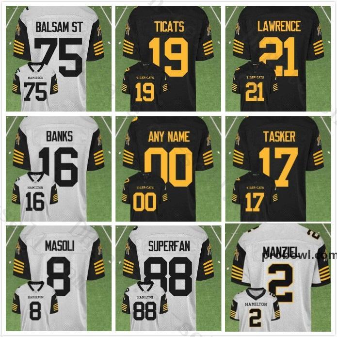 2019 New Style #2 Manziel #16 Banks Hamilton Tiger Cats Custom Jerseys Any Name Any Number White Black Factory Outlet, Black;red
2019 New Style #2 Manziel #16 Banks Hamilton Tiger Cats Custom Jerseys Any Name Any Number White Black Factory Outlet, Black;red