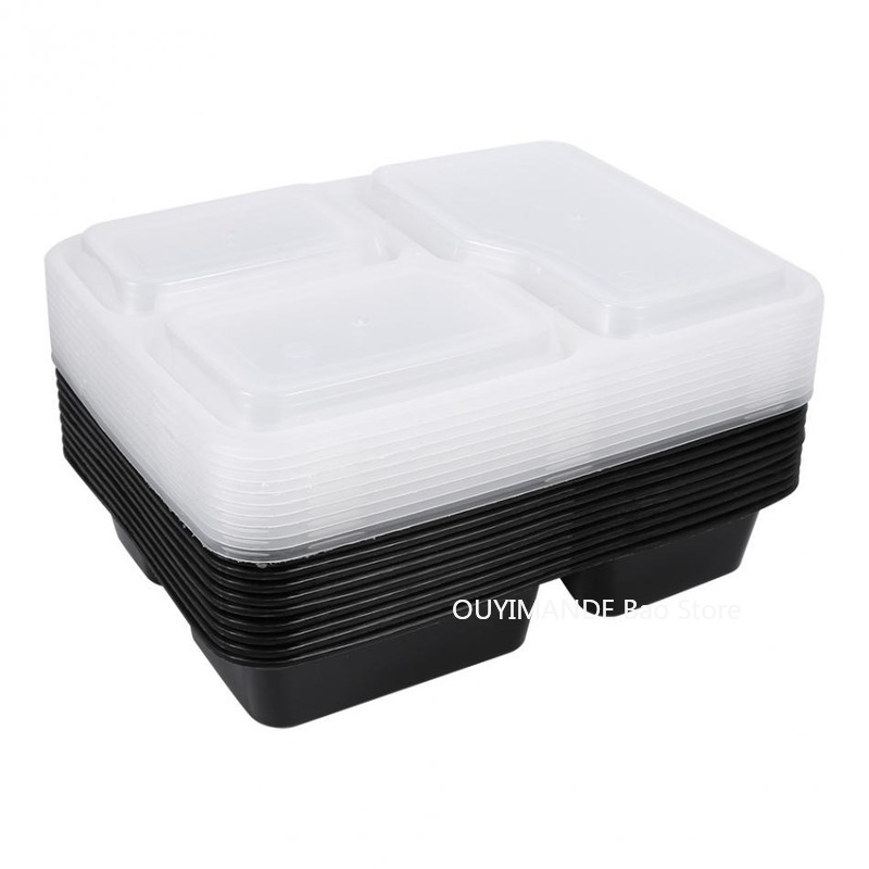 10 Pcs Pastic Reusabe Bento Box Mea Storage Food Prep unch Box 3 Compartment Reusabe Microwavabe Containers Home unchbox
10 Pcs Pastic Reusabe Bento Box Mea Storage Food Prep unch Box 3 Compartment Reusabe Microwavabe Containers Home unchbox