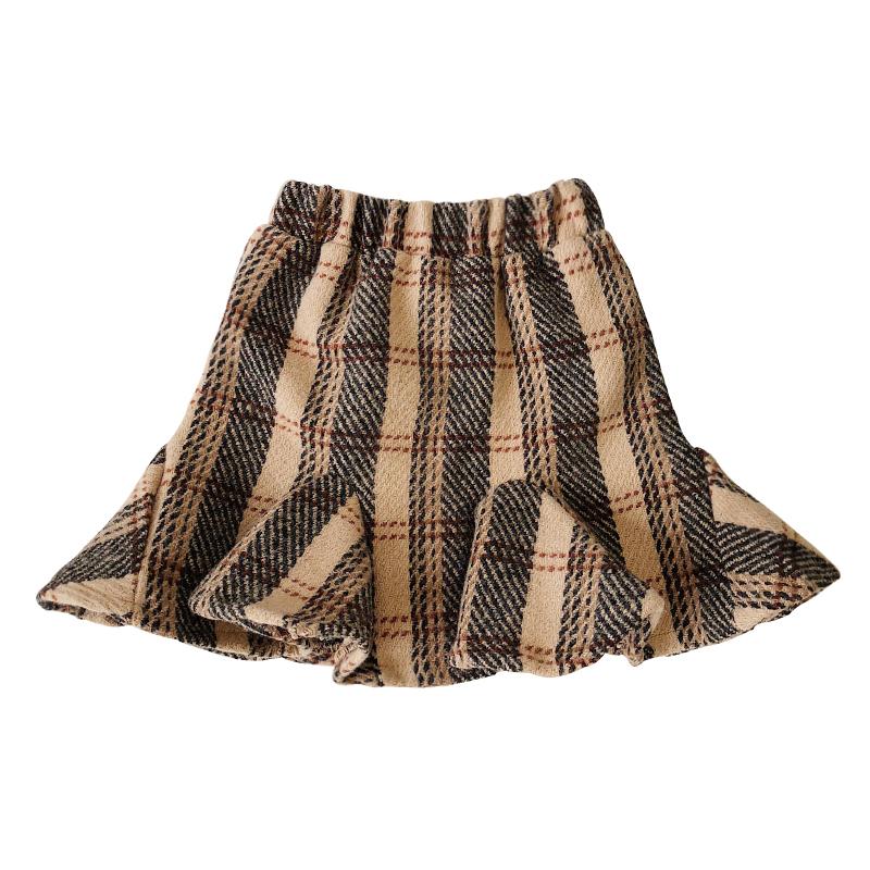 Skirts 2021 Winter Baby Girls Plaid Fashion Ruffles Kids Girl Gored Skirt Woolen Trumpet Little Clothes
Skirts 2021 Winter Baby Girls Plaid Fashion Ruffles Kids Girl Gored Skirt Woolen Trumpet Little Clothes