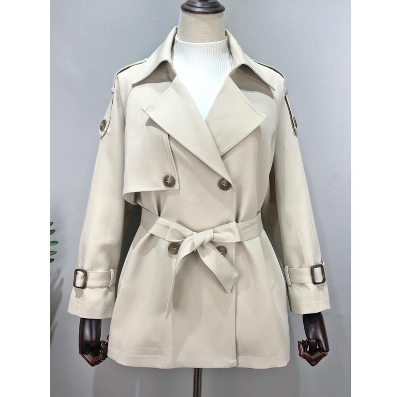 Women's Trench Coats Coat For Women Autumn 2021 Korean Straight Loose Belt Waist Temperament Thin Mid-length Double Breasted Long Sleeve, Blue
Women's Trench Coats Coat For Women Autumn 2021 Korean Straight Loose Belt Waist Temperament Thin Mid-length Double Breasted Long Sleeve, Blue