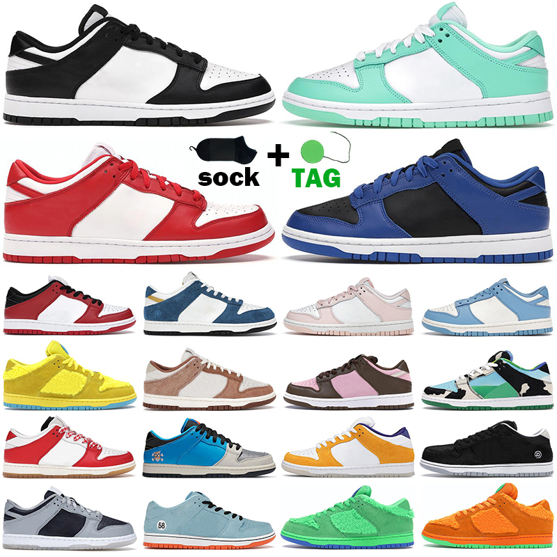 men women dunk Running Shoes White Black Coast Green Glow Hyper Cobalt Syracuse University Blue Red Chunky Dunky dunks mens fashion trainers sneakers