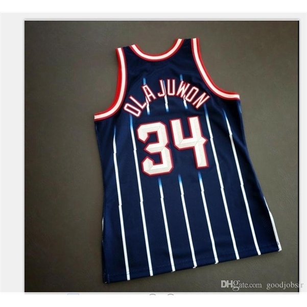 001Custom Men Youth women Vintage Hakeem Olajuwon Mitchell Ness 96 97 College Basketball Jersey Size S- or custom any name or number jersey, Blue youth s-xl
001Custom Men Youth women Vintage Hakeem Olajuwon Mitchell Ness 96 97 College Basketball Jersey Size S- or custom any name or number jersey, Blue youth s-xl