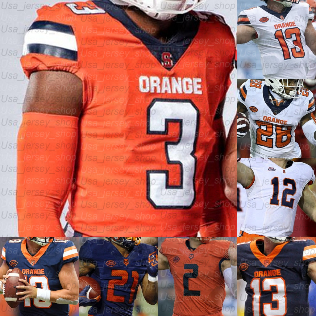 Custom Syracuse Orange College Football Jerseys Sean Riley Lakiem Williams Eric Dungey Chandler Jones Dwight Freeney Marvin Harrison, Orange ii
Custom Syracuse Orange College Football Jerseys Sean Riley Lakiem Williams Eric Dungey Chandler Jones Dwight Freeney Marvin Harrison, Orange ii