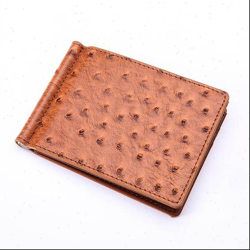 slim ostrich pattern leather mens money clip wallet with card slots cash holder metal clamp small purse for man, Red;black
slim ostrich pattern leather mens money clip wallet with card slots cash holder metal clamp small purse for man, Red;black