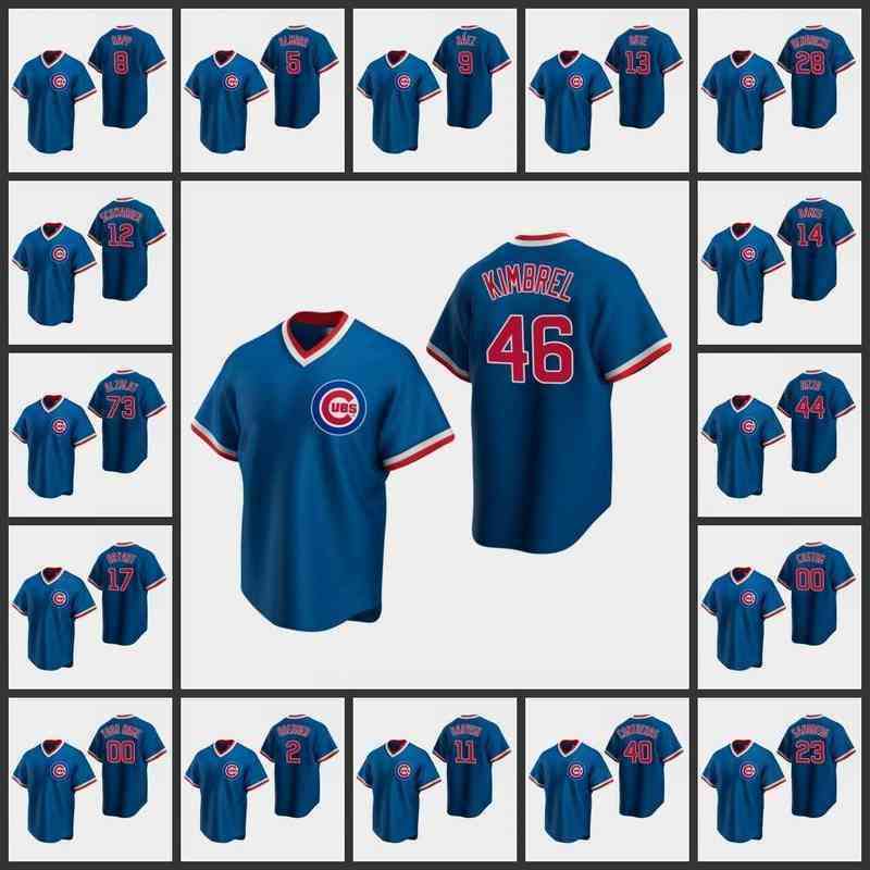 Chicago's Cubs Men Women Youth #9 Javier Baez 12 Kyle Schwarber 23 Ryne Sandberg 44 Anthony Rizzo Custom Royal Cooperstown Collection Road, Black
Chicago's Cubs Men Women Youth #9 Javier Baez 12 Kyle Schwarber 23 Ryne Sandberg 44 Anthony Rizzo Custom Royal Cooperstown Collection Road, Black