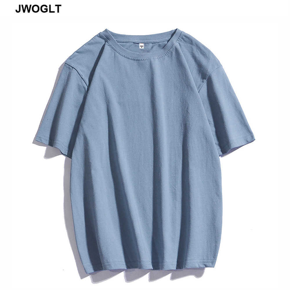 Summer 100% Cotton Soft Mens T Shirts Casual Short Sleeve O-Neck Regular Fit Black White Yellow Basic Tops Tees M-4XL 210629