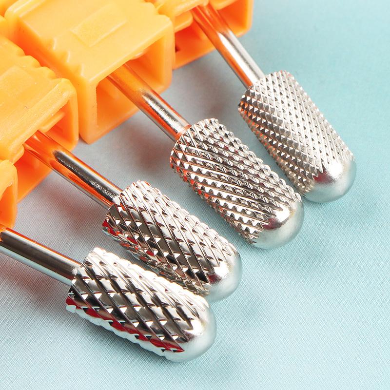 Nail Art Equipment Carbide Drill Bit For Manicure Machine Electric Bits Mill Cutter Sanding Heads Accessories