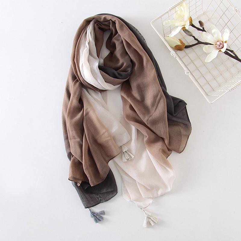 Scarves Gauze Women's Scarf Summer Sunscreen Multi-purpose Female Chiffon Thin Shawl Gradient Hand-painted Beach Towels, Blue;gray
Scarves Gauze Women's Scarf Summer Sunscreen Multi-purpose Female Chiffon Thin Shawl Gradient Hand-painted Beach Towels, Blue;gray