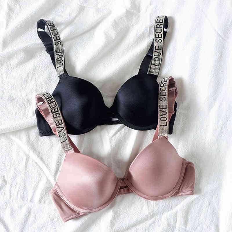 LOVE Letter Rhinestone Bras For women Victorian Sexy Lingerie Brand Design Push Up Bralette Adjustable Plus Size Bra Underwear, Style1 pk thong
LOVE Letter Rhinestone Bras For women Victorian Sexy Lingerie Brand Design Push Up Bralette Adjustable Plus Size Bra Underwear, Style1 pk thong