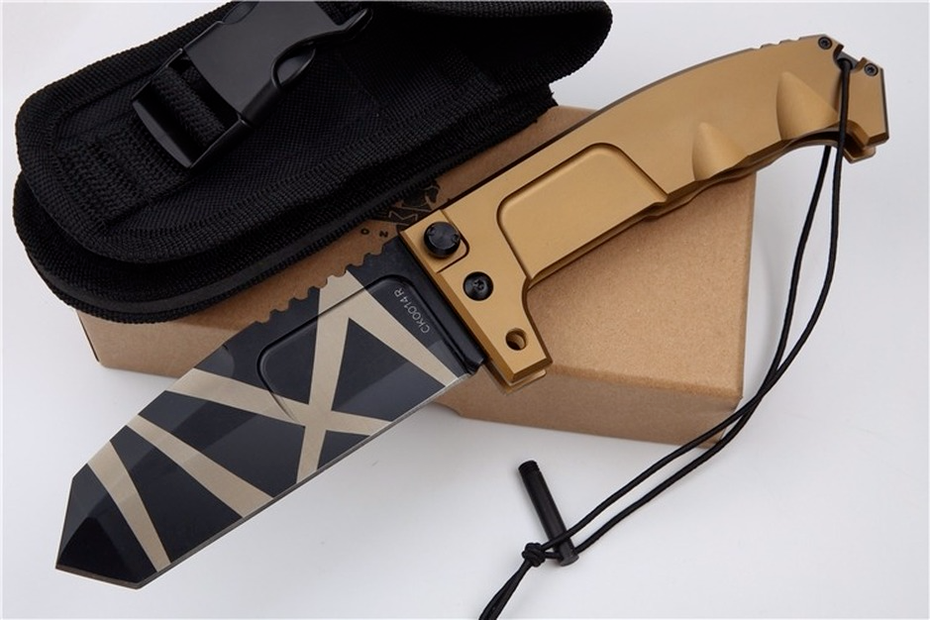 Exr RaonCK0 Pocket Folding Knife N690 Blade 6061 Aluminum Alloy Handle Tactical Hunting Fishing EDC Survival Tool Knives
Exr RaonCK0 Pocket Folding Knife N690 Blade 6061 Aluminum Alloy Handle Tactical Hunting Fishing EDC Survival Tool Knives