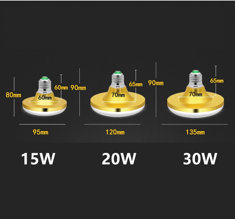 4pcs 20W LED Lamp Light Bulbs E27 220V LEDs Bulb High Brightness Lampada For Home Bombillas Cold White Blue/gold/silver shell