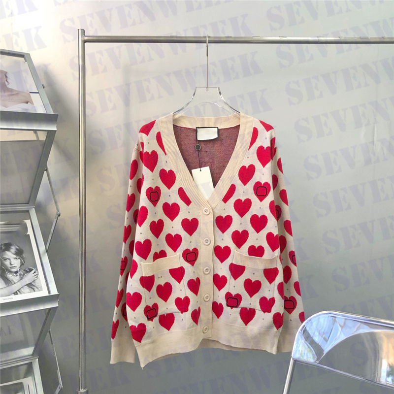 Brand Heart Letter Cardigan Sweaters For Women High Quality Womens Clothing Long Sleeve Ladies Sweatshirts, Beige
Brand Heart Letter Cardigan Sweaters For Women High Quality Womens Clothing Long Sleeve Ladies Sweatshirts, Beige