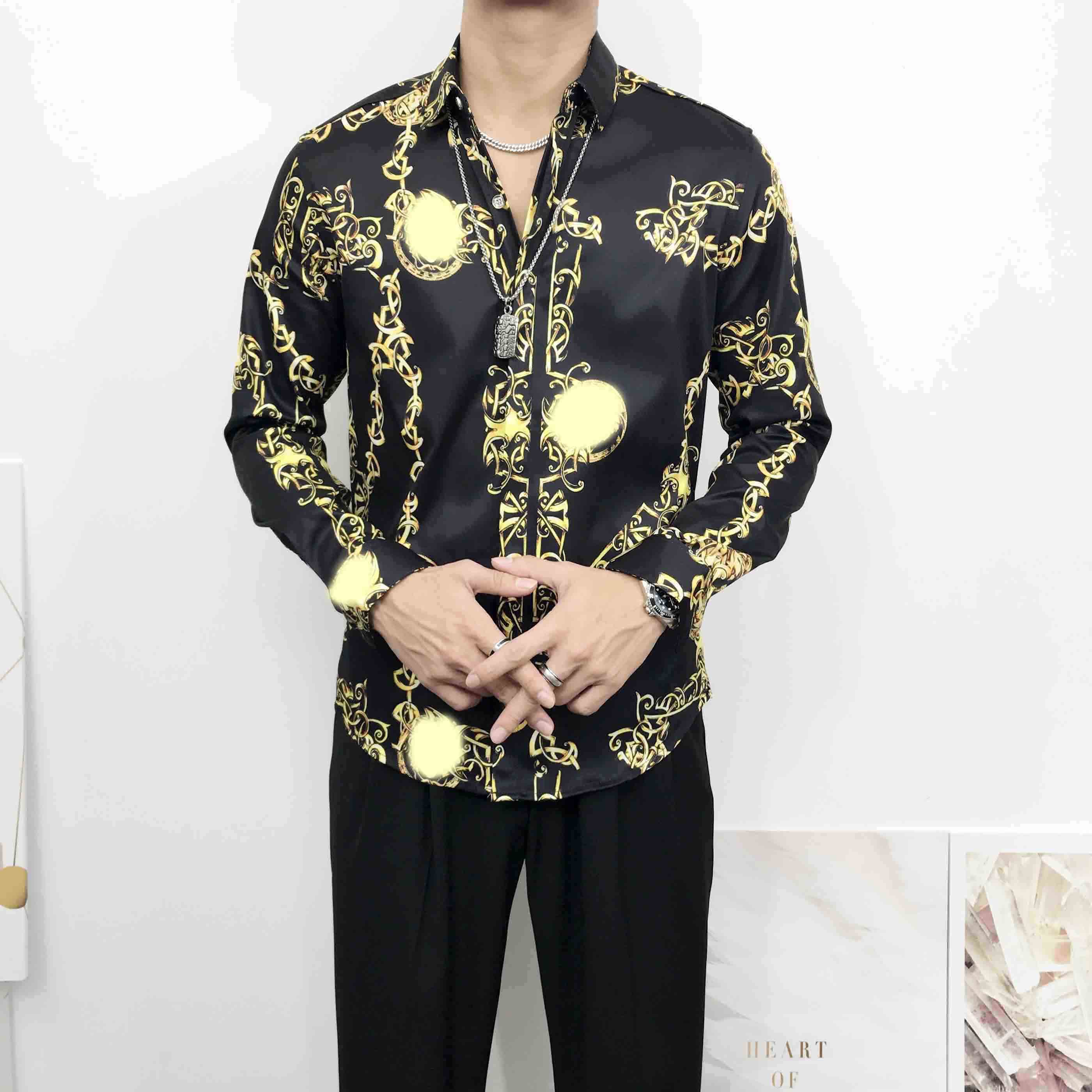 HOT Brand New Men's Shirts Mens Business Casual Shirt men dress shirts= Long Sleeved Medusa Retro luxury shirt
HOT Brand New Men's Shirts Mens Business Casual Shirt men dress shirts= Long Sleeved Medusa Retro luxury shirt