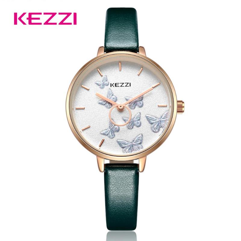 Wristwatches Kezzi Brand Ladies Butterfly Watches For Women Leather Waterproof Quartz Watch Female Casual Fashion Dress Wristwatch Girl Gift, Red
Wristwatches Kezzi Brand Ladies Butterfly Watches For Women Leather Waterproof Quartz Watch Female Casual Fashion Dress Wristwatch Girl Gift, Red