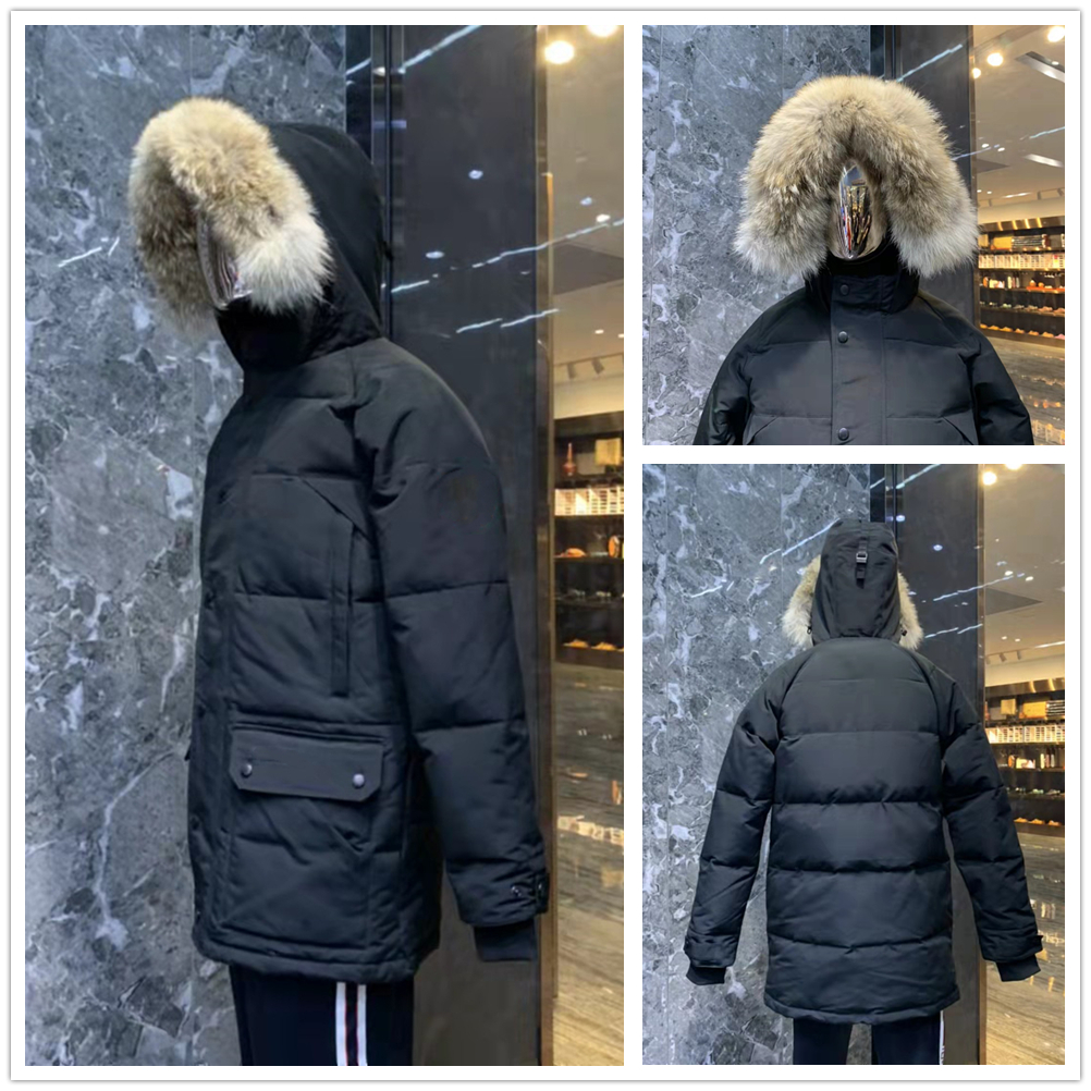 Winter outdoor leisure sports men's down jacket white duck windproof parker long leather collar cap warm real wolf fur stylish classic adventure coat men Parkas, Photo style and color
Winter outdoor leisure sports men's down jacket white duck windproof parker long leather collar cap warm real wolf fur stylish classic adventure coat men Parkas, Photo style and color