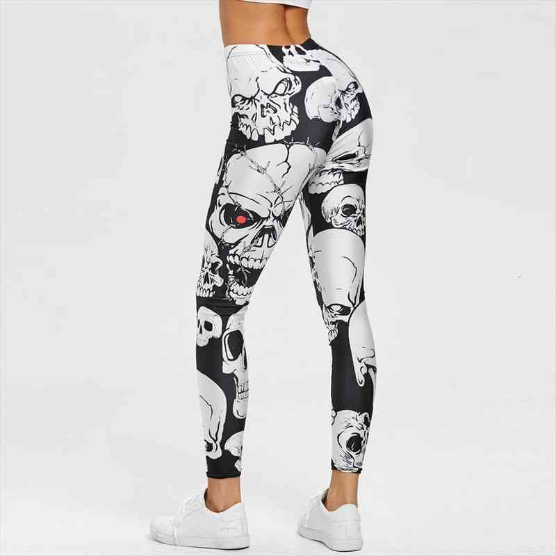 women skull printing sports leggings workout gym sports high waist push up leggins mujer fitness leggings women pants, Black
women skull printing sports leggings workout gym sports high waist push up leggins mujer fitness leggings women pants, Black