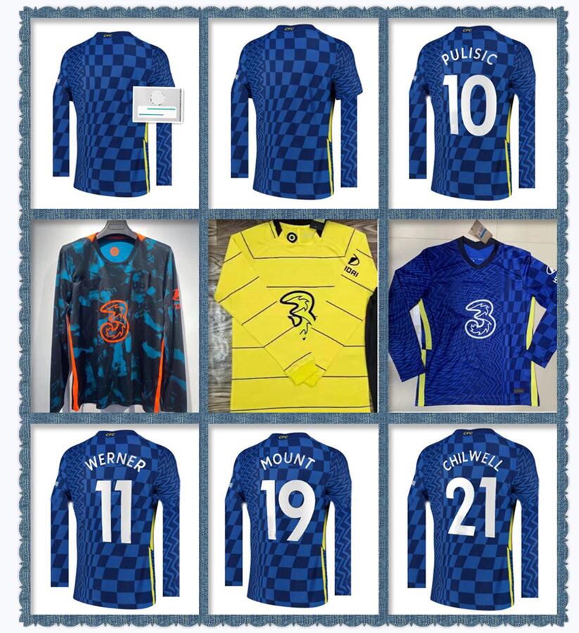 21 22 PULISIC LUKAKU long sleeve soccer jerseys 2021 2022 MOUNT ZIYECH HAVERTZ KANTE WERNER maillots de futol CHILWELL JORGINHO JAMES CFC football shirt adult S-2XL
21 22 PULISIC LUKAKU long sleeve soccer jerseys 2021 2022 MOUNT ZIYECH HAVERTZ KANTE WERNER maillots de futol CHILWELL JORGINHO JAMES CFC football shirt adult S-2XL