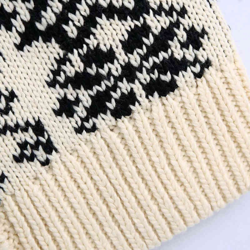 Vintage Woman Beige Embroidery Vest Coats Spring Fashion Laides Soft Sleeveless Knitwear Feamle Casual Tank Cardigan 210515