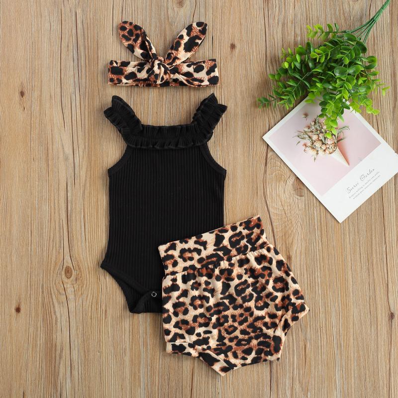 Clothing Sets Summer Lovely Baby Girls Clothes Knit Sleeveless Romper Tops Leopard Shorts Headband 0-18M, White
Clothing Sets Summer Lovely Baby Girls Clothes Knit Sleeveless Romper Tops Leopard Shorts Headband 0-18M, White