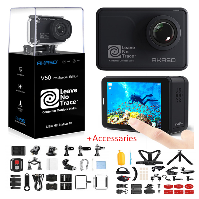 AKASO V50 Pro SE Action Camera Touch Screen Sports Camera Access Fund Special Edition 4K Waterproof Camera WiFi Remote Control 210319
AKASO V50 Pro SE Action Camera Touch Screen Sports Camera Access Fund Special Edition 4K Waterproof Camera WiFi Remote Control 210319