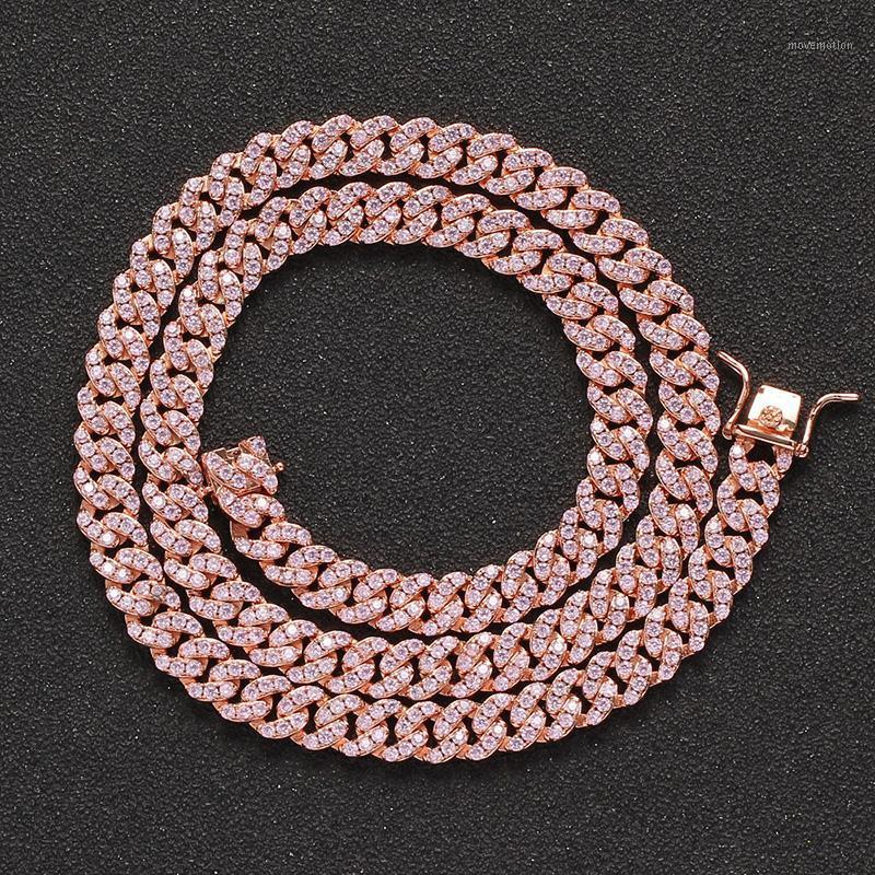 Chains 8mm Wide Pink Cubic Zirconia Paved Bling Iced Out Rose Gold Cuban Chain Chokers Necklaces For Men Women Hip Hop Rapper Jewelry
Chains 8mm Wide Pink Cubic Zirconia Paved Bling Iced Out Rose Gold Cuban Chain Chokers Necklaces For Men Women Hip Hop Rapper Jewelry
