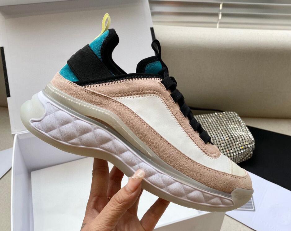 2022 designer luxury sneakers men women shoes casual party velvet thick bottom mixed mesh fiber A top quality with box size 35-45, Black
2022 designer luxury sneakers men women shoes casual party velvet thick bottom mixed mesh fiber A top quality with box size 35-45, Black
