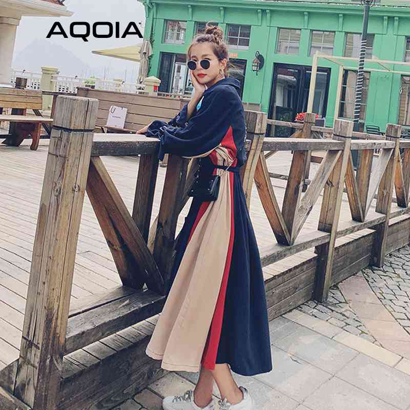 Summer Women Maxi Dress Vingate Patchwork Casual Lantern Sleeve Button Up Turn Down Collar Ladies Shirt Loose Robe 210521
