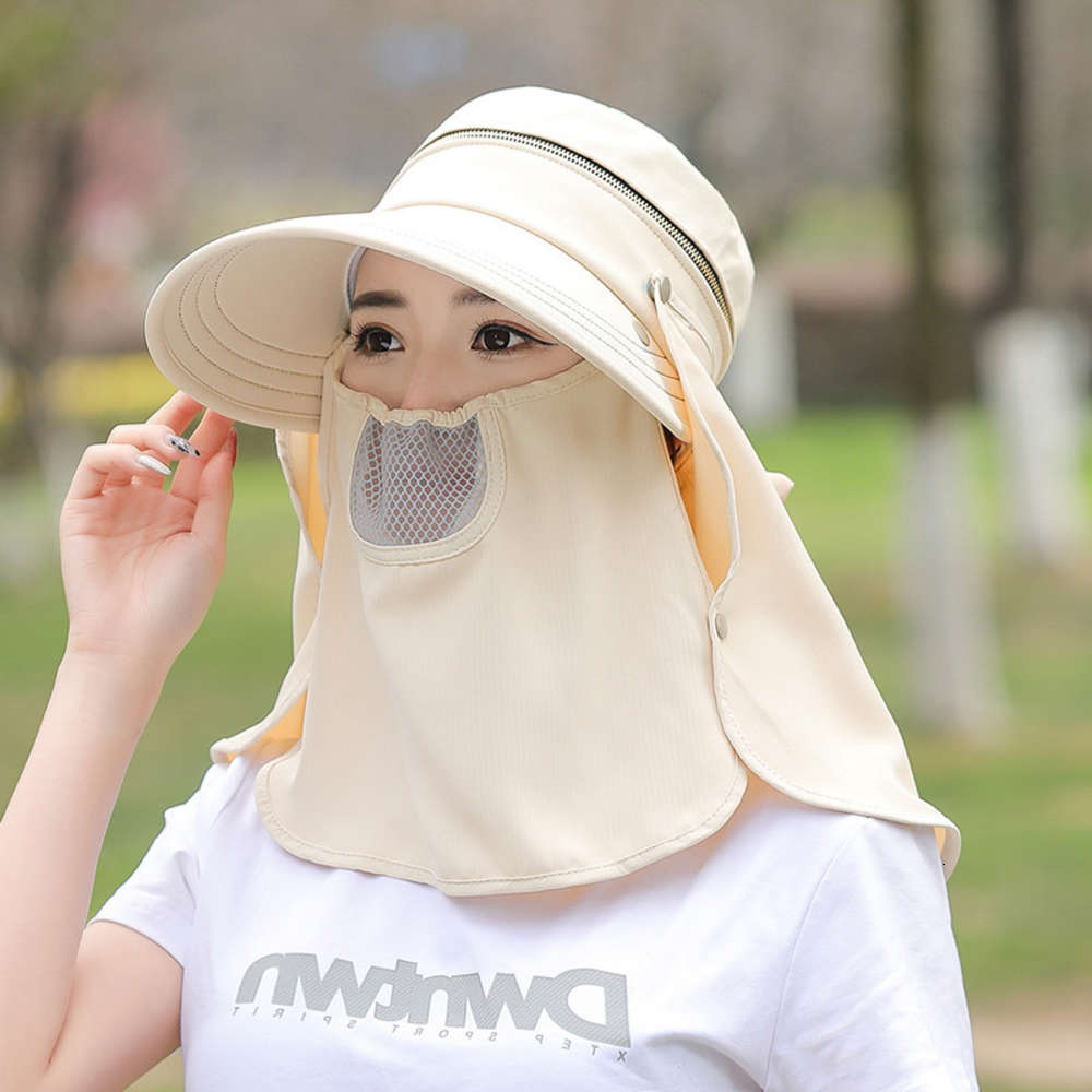 Detachable sun visor female sunscreen mask covers face and neck in summer, Blue;gray
Detachable sun visor female sunscreen mask covers face and neck in summer, Blue;gray