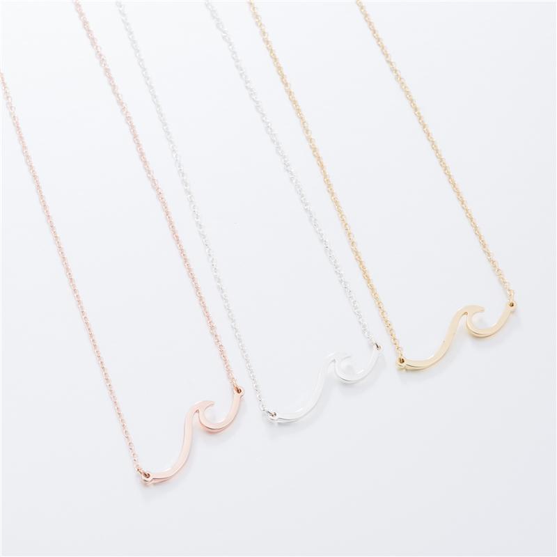 Color Delicate Beauty Brief Sea Wave Necklace Materials Is Stainless Steel 316 No Easy Fade Anti-allergy Chains
Color Delicate Beauty Brief Sea Wave Necklace Materials Is Stainless Steel 316 No Easy Fade Anti-allergy Chains