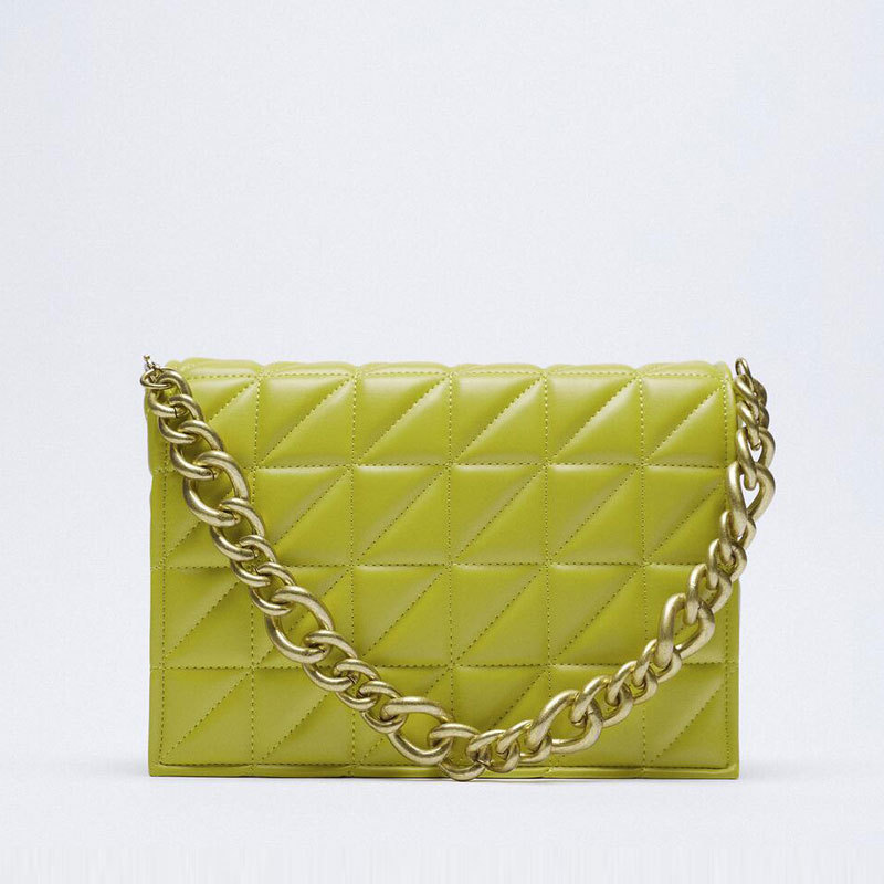 Factory wholesale ladies leathers shoulder bags soft fabric women chain bag horizontal large leather handbag simple Joker solid color fashion backpack 10 colors