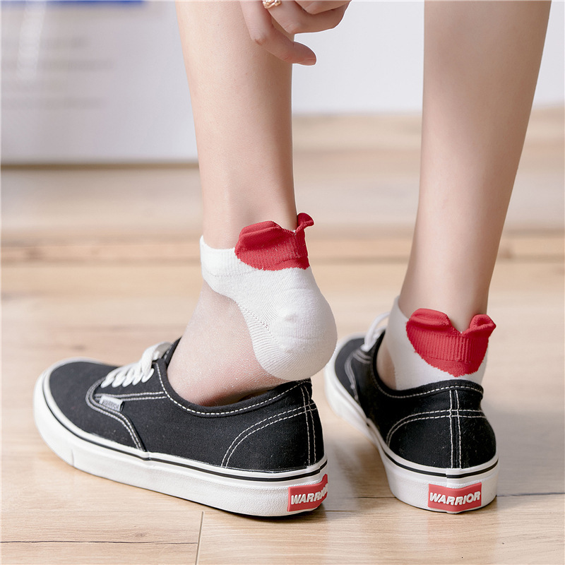 Socks Spring and Summer Heel Love Boat Sos Breathable Children Transparent Lovely Women's Glass Silk, Black;white
Socks Spring and Summer Heel Love Boat Sos Breathable Children Transparent Lovely Women's Glass Silk, Black;white