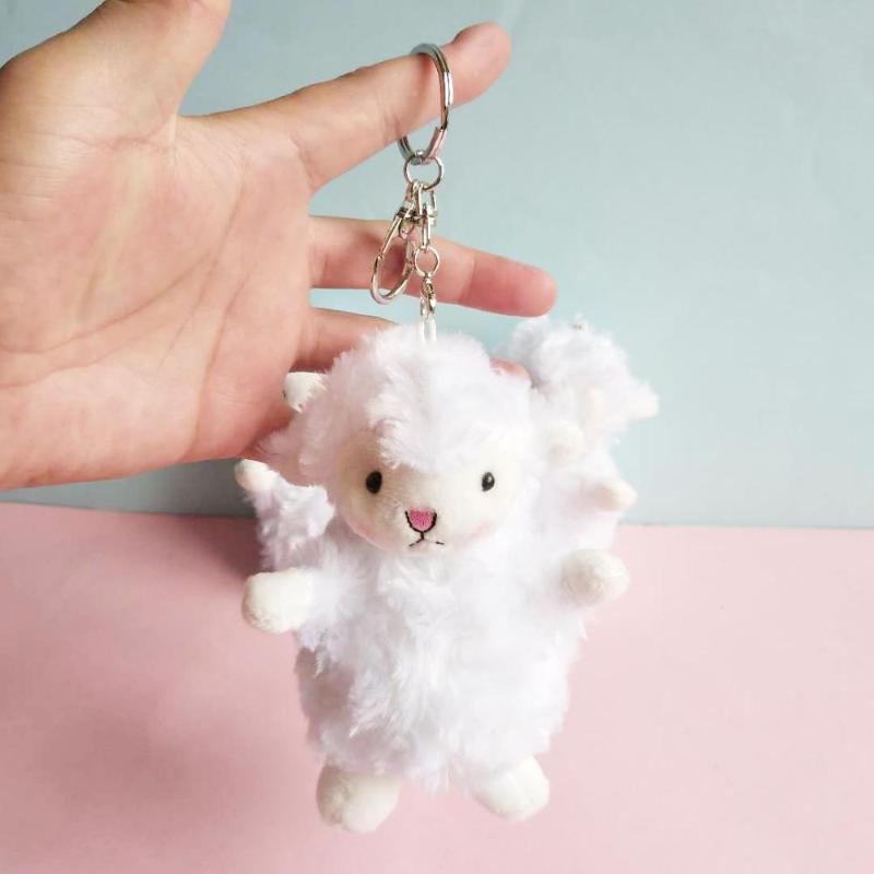 Keychains Sheep Keychain Real Lambs Wool Fur Key Ring Pom Keyring Bag Car Trinket Women Gift
Keychains Sheep Keychain Real Lambs Wool Fur Key Ring Pom Keyring Bag Car Trinket Women Gift