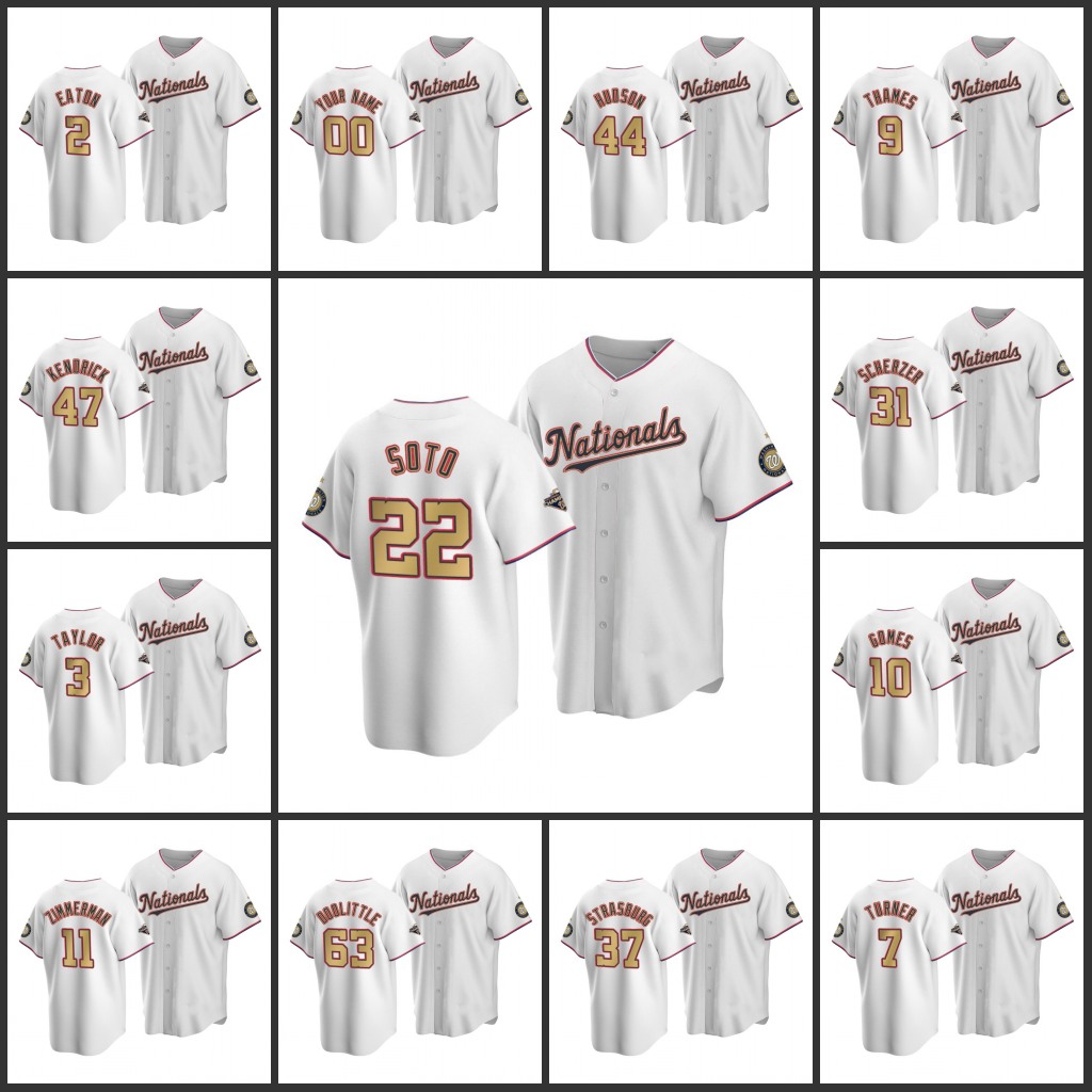 Baseball Jerseys Washington''Nationals''men #22 Juan Soto 37 Stephen Strasburg 31 Max Scherzer Custom Women Youth Gold Program White 228, Have logo
Baseball Jerseys Washington''Nationals''men #22 Juan Soto 37 Stephen Strasburg 31 Max Scherzer Custom Women Youth Gold Program White 228, Have logo