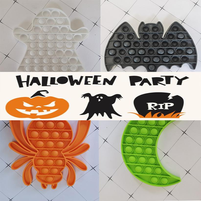 Fidget Toys Sensory Fashion Halloween limited Pumpkin bat ghost Push Bubble Anti Stress Educational Children And Adults Decompression Toy
Fidget Toys Sensory Fashion Halloween limited Pumpkin bat ghost Push Bubble Anti Stress Educational Children And Adults Decompression Toy