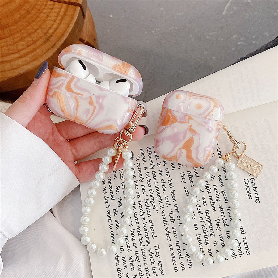 Luxury Flower Pearl Case for coque Apple Airpods 1 2 3 Bracelet Chain Case for AirPods Pro Bluetooth Earphone Accessories Heart Flower
Luxury Flower Pearl Case for coque Apple Airpods 1 2 3 Bracelet Chain Case for AirPods Pro Bluetooth Earphone Accessories Heart Flower