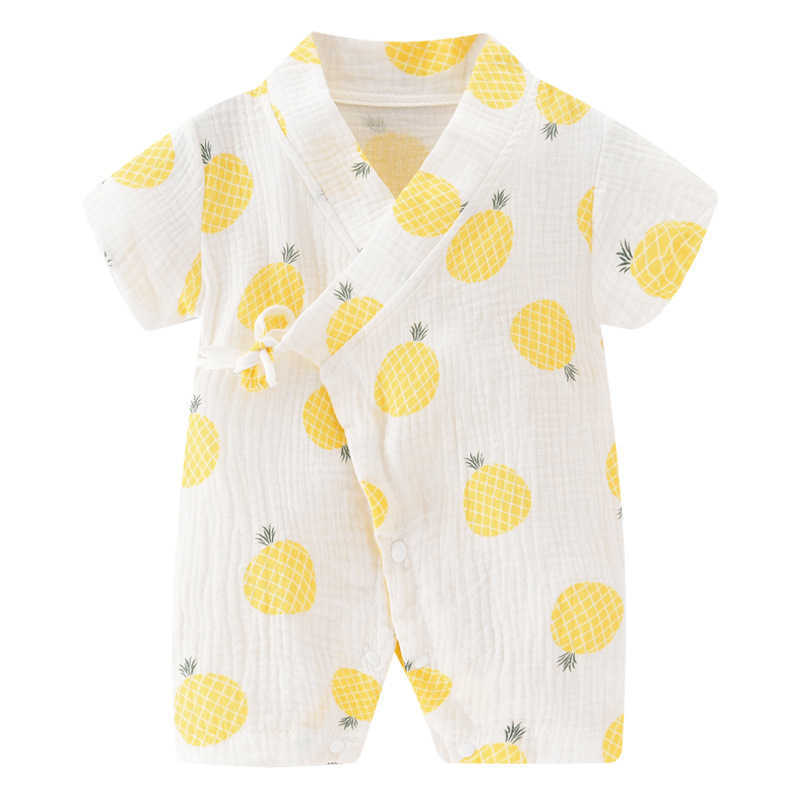 Baby Summer Clothes born Jumpsuit Infant Girls Boys Muslin Cotton Shorts Sleeve Romper 0-2 Years 210722, Yellow
Baby Summer Clothes born Jumpsuit Infant Girls Boys Muslin Cotton Shorts Sleeve Romper 0-2 Years 210722, Yellow