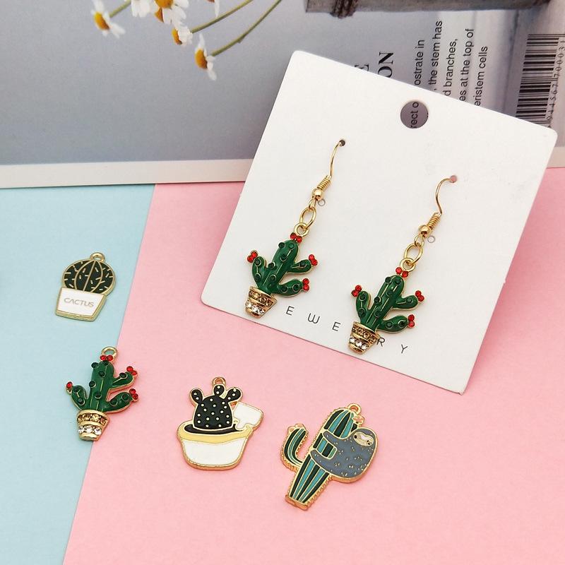 Charms 10pcs Charm Jewelry Enamel Potted Cactus Sloth Pendant Alloy DIY Earrings Keychain Accessories, Bronze;silver
Charms 10pcs Charm Jewelry Enamel Potted Cactus Sloth Pendant Alloy DIY Earrings Keychain Accessories, Bronze;silver