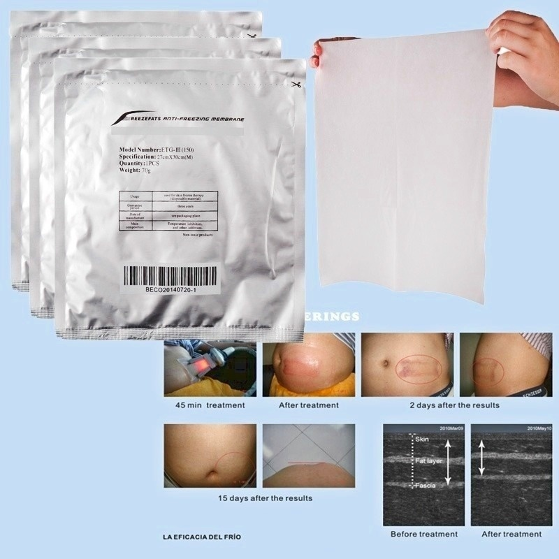 Factory price small and medium and large size anti-freezing membrane gel pad with MSDS for cryopolysisi slimming weight loss machine
Factory price small and medium and large size anti-freezing membrane gel pad with MSDS for cryopolysisi slimming weight loss machine
