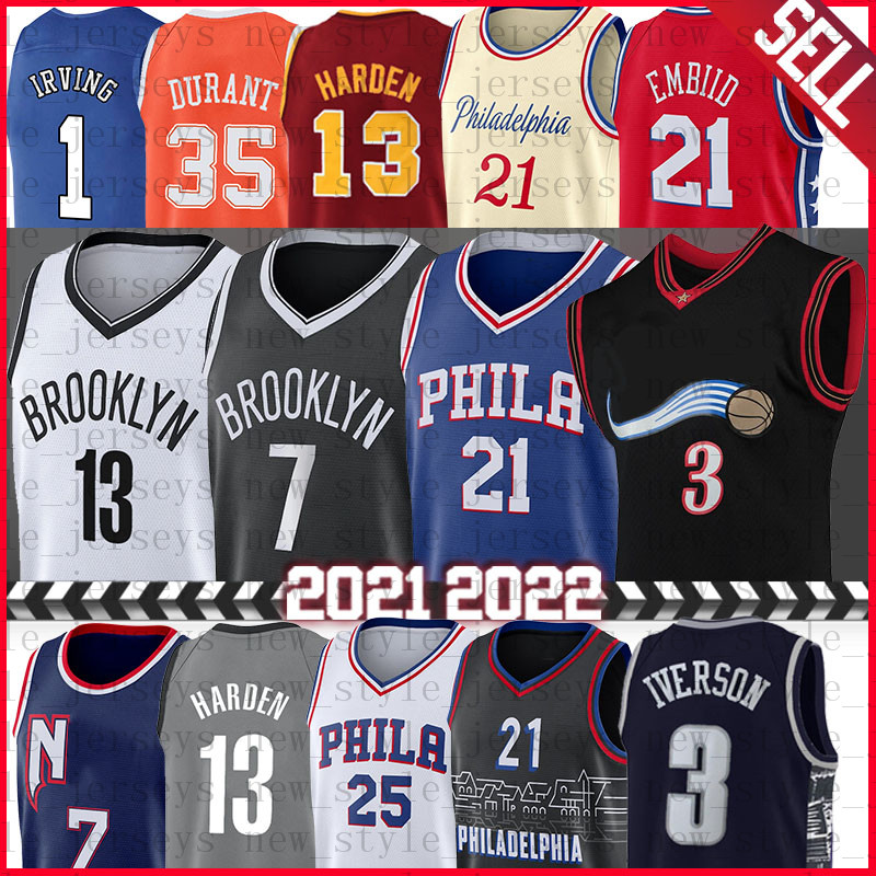 Embiid 7 Kevin Irving Durant Basketball Jerseys 11 Kyrie 13 Jameses Harden 3 Allen 21 Joel 25 Ben Iverson Simmons Men's Blue Red college Jersey, Ncaa 
Embiid 7 Kevin Irving Durant Basketball Jerseys 11 Kyrie 13 Jameses Harden 3 Allen 21 Joel 25 Ben Iverson Simmons Men's Blue Red college Jersey, Ncaa