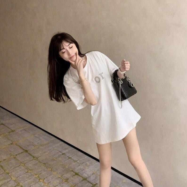 spring/summer fashion Women's Tops & Tee round collar pure cotton casual Couples with short sleeve men Miss T-Shirt individuality Tees, White
spring/summer fashion Women's Tops & Tee round collar pure cotton casual Couples with short sleeve men Miss T-Shirt individuality Tees, White