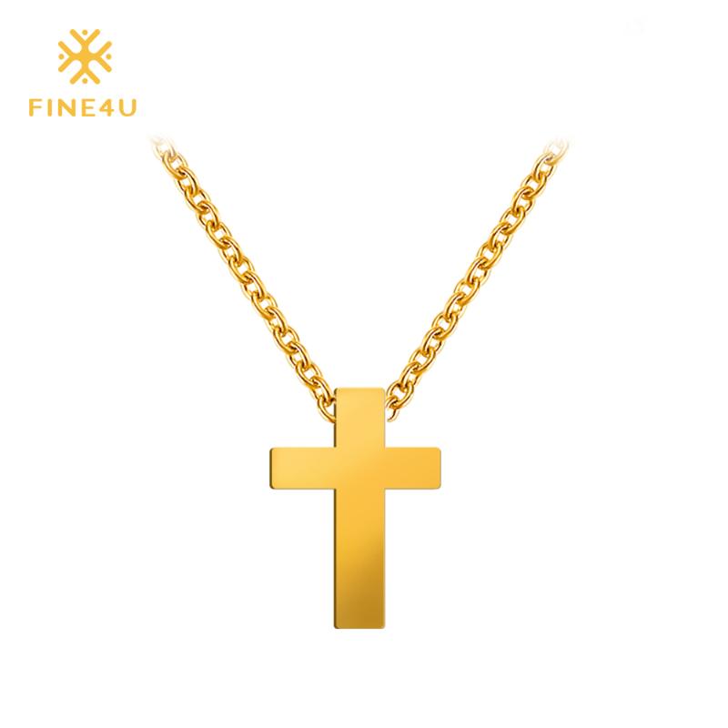 Pendant Necklaces 2021 FINE4U N029 Cross Necklace For Women 316L Stainless Steel Chain Crucifix Charm Jewelry
Pendant Necklaces 2021 FINE4U N029 Cross Necklace For Women 316L Stainless Steel Chain Crucifix Charm Jewelry