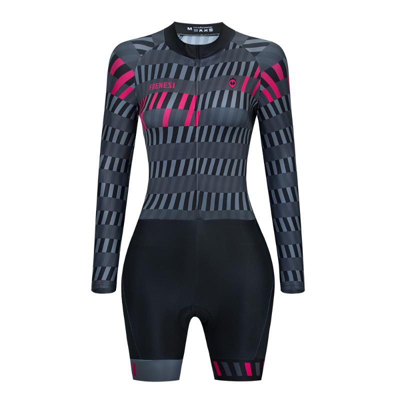 Racing Sets Triathlon Long Sleeve Women's Cycling Jumpsuit Jersey Skinsuit Red Bicycle Shirt Ropa Ciclismo Little Female Cyclist Clothing, Black;blue
Racing Sets Triathlon Long Sleeve Women's Cycling Jumpsuit Jersey Skinsuit Red Bicycle Shirt Ropa Ciclismo Little Female Cyclist Clothing, Black;blue