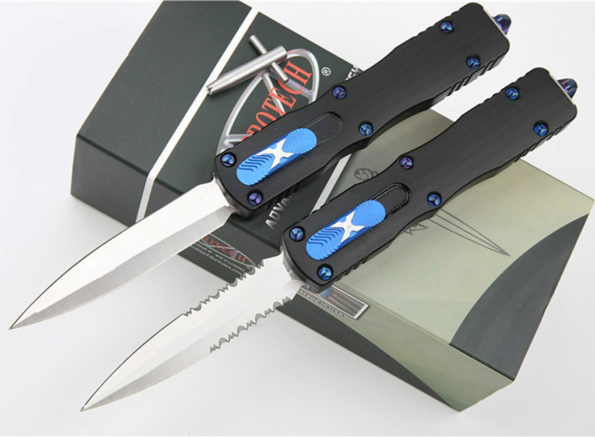 AUTO Tactical Knife D2 Satin Double Action Blade CNC 6061-T6 Handle EDC Pocket Gift Knives With Repair Tool
AUTO Tactical Knife D2 Satin Double Action Blade CNC 6061-T6 Handle EDC Pocket Gift Knives With Repair Tool