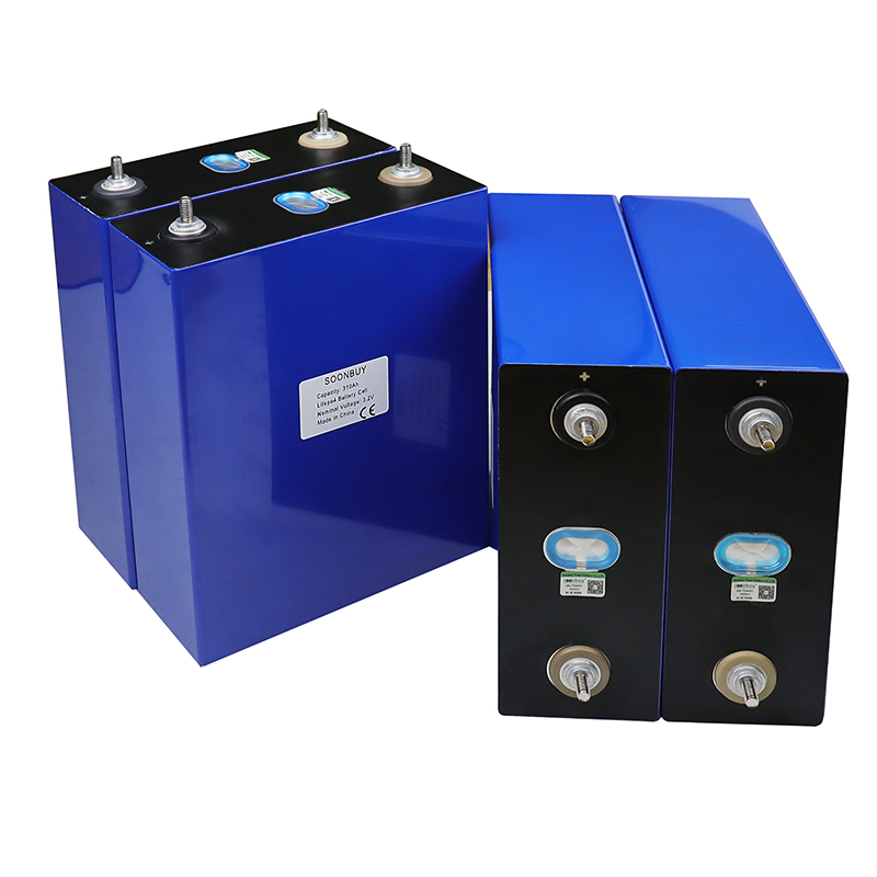 3.2V 310Ah Prismatic Lithium LiFePO4 Batteries Cell rechargeable Battery for 12V 24V 48V 300Ah Solar Home Energy Storage System and RV UPS