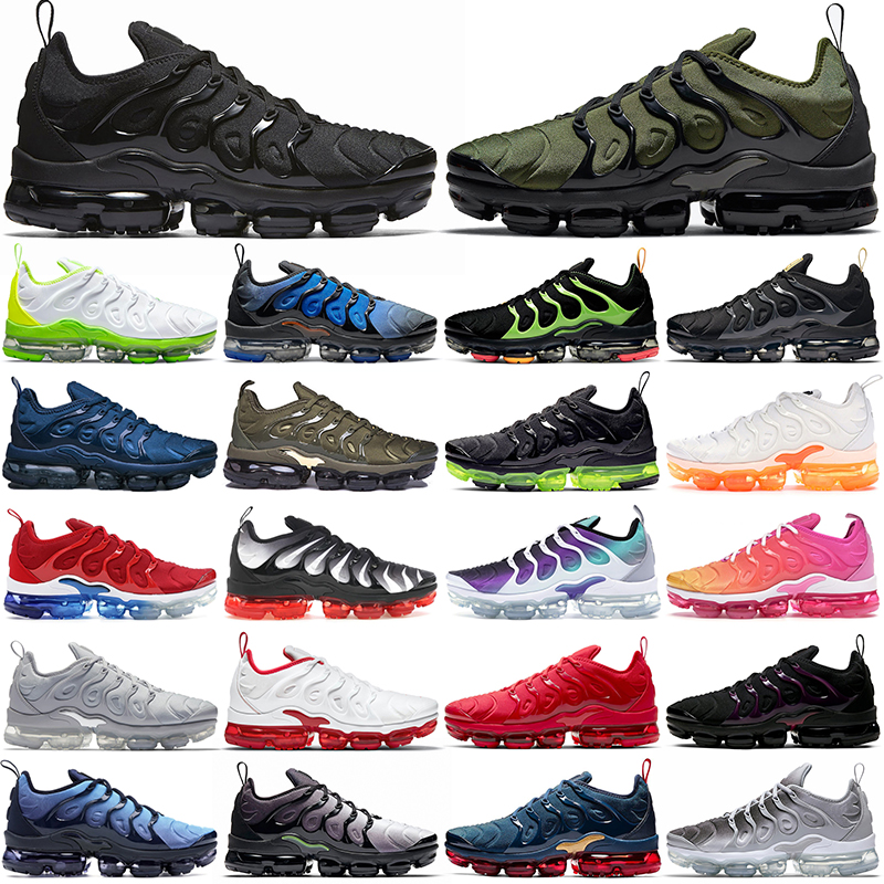 TN Plus Running Shoes Men Black White Volt Sunset Cherry All Red Cool Wolf Grey Neon Green Olive USA Dark Blue Fury Grape Mens Womens Outdoor Trainers Sneakers 36-47, 40-47 suman
TN Plus Running Shoes Men Black White Volt Sunset Cherry All Red Cool Wolf Grey Neon Green Olive USA Dark Blue Fury Grape Mens Womens Outdoor Trainers Sneakers 36-47, 40-47 suman